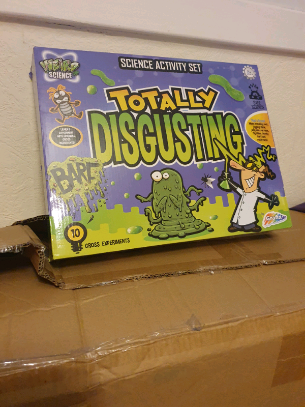 totally disgusting science activity set